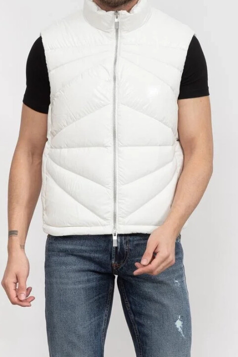 Erkek Armani Exchange Yelek - Beyaz - Armani Exchange