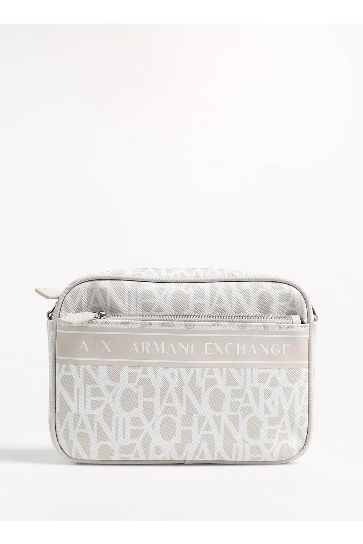 Kadın Mini Omuz Çantası-Beyaz - Armani Exchange