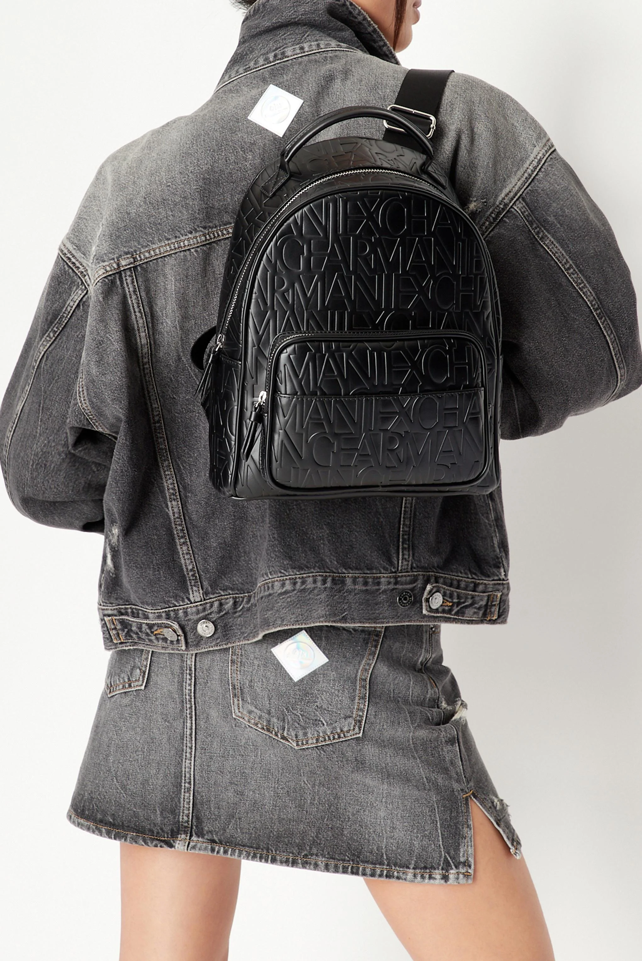 Kadın Sırt Çantası-Siyah - Armani Exchange