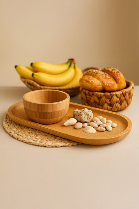 Bambu Çok Amaçlı Altlık – Yağdanlık & Sosluk Altlığı - Bambuland