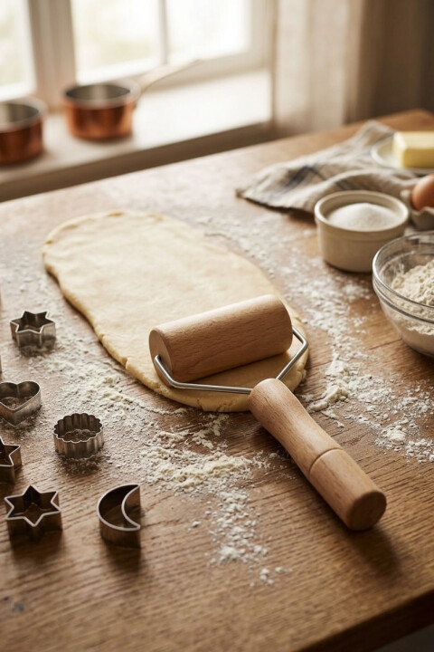 Bambu El Merdanesi 19 cm – Hamur Açma Merdanesi - Bambuland