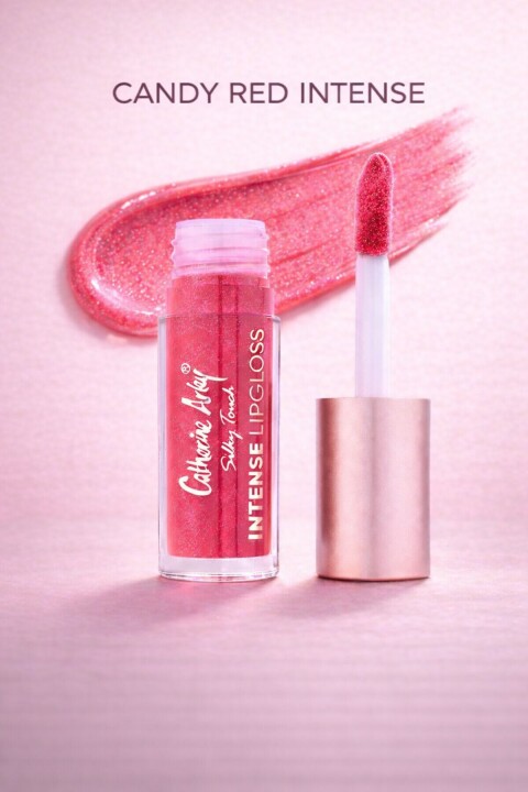 CA Candy Red Intense Lipgloss Ruj 002 - Catherine Arley