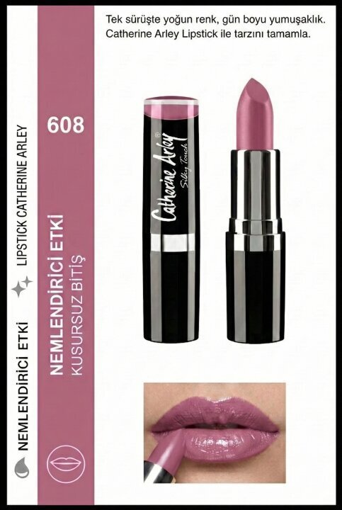 CA Lipstick Ruj 608 - Catherine Arley