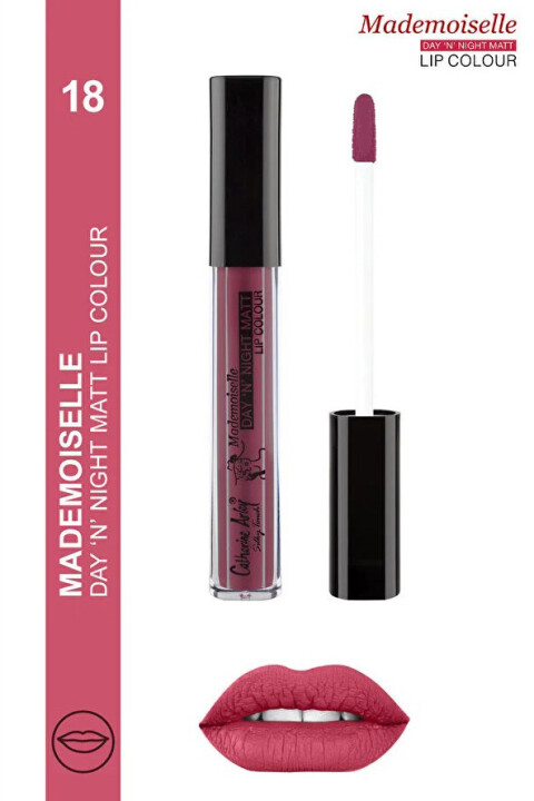 CA Mademoiselle Day'N'Night Matt Lipgloss Ruj Y18 - Catherine Arley