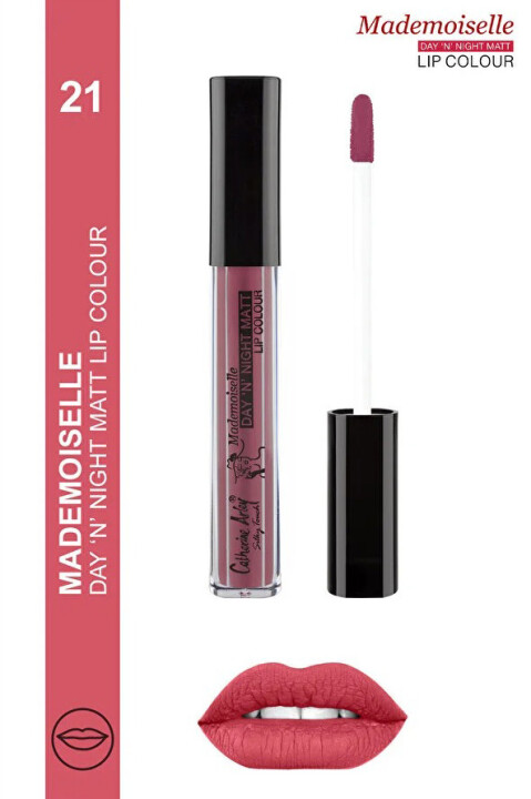 CA Mademoiselle Day'N'Night Matt Lipgloss Ruj Y21 - Catherine Arley