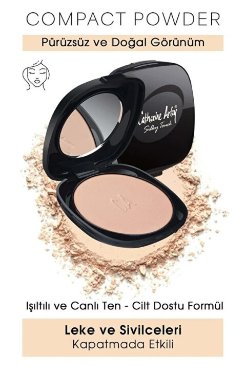 CA No 6,5 Pudra Compact Powder Pudra - Catherine Arley