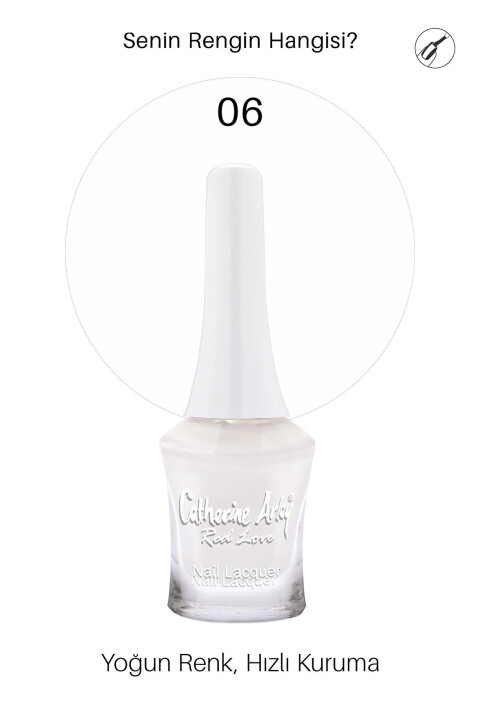 CA Red Love Nail Lacquer Oje 006 - Catherine Arley