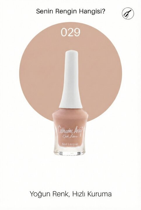 CA Red Love Nail Lacquer Oje 029 - Catherine Arley