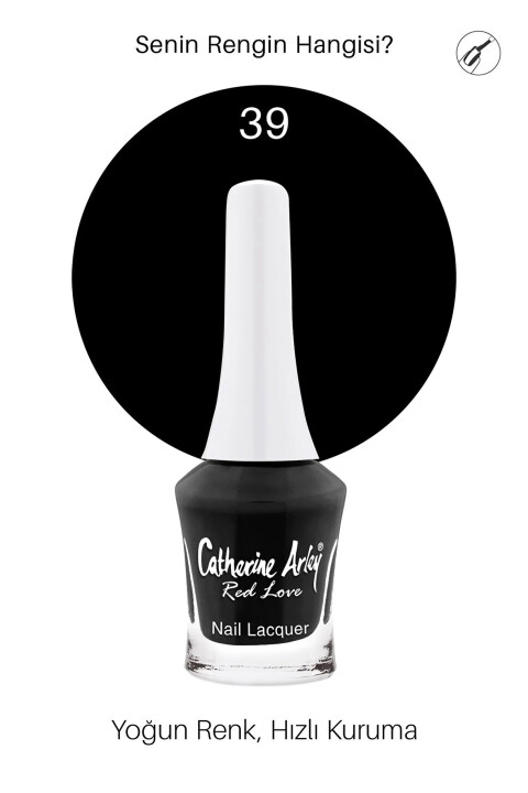 CA Red Love Nail Lacquer Oje 039 - Catherine Arley