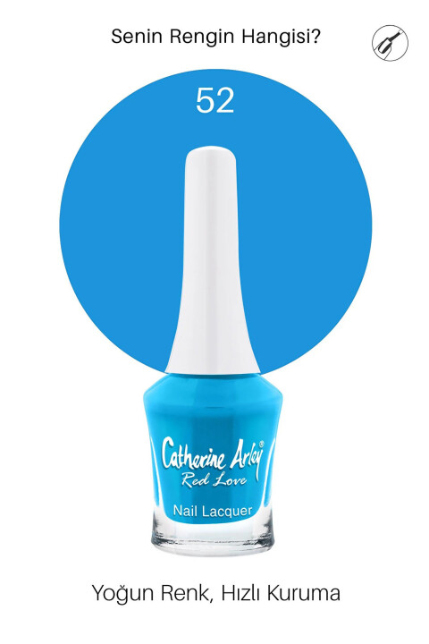 CA Red Love Nail Lacquer Oje 052 - Catherine Arley