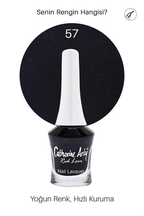 CA Red Love Nail Lacquer Oje 057 - Catherine Arley