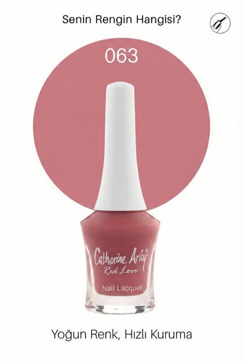 CA Red Love Nail Lacquer Oje 063 - Catherine Arley