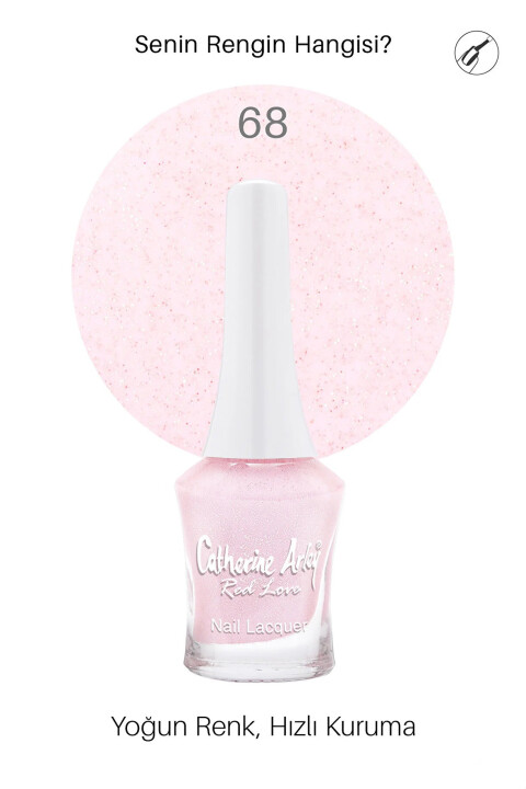 CA Red Love Nail Lacquer Oje 068 - Catherine Arley