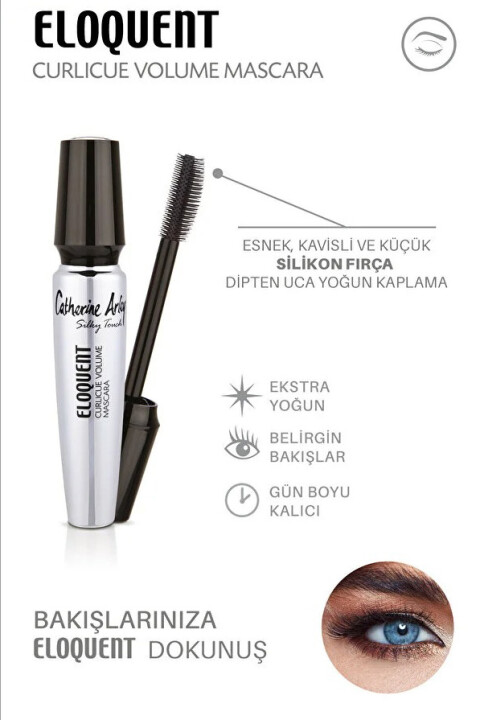CA Significant Eloquent Maskara Silver 001 - Catherine Arley
