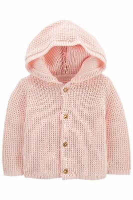 Layette Kız Bebek Hırka-Pembe 