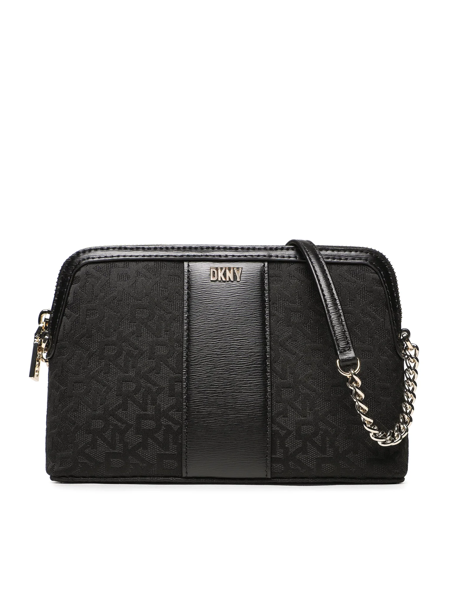 Bryant Park Dome Cbo Mini Omuz Çantası-Siyah - DKNY