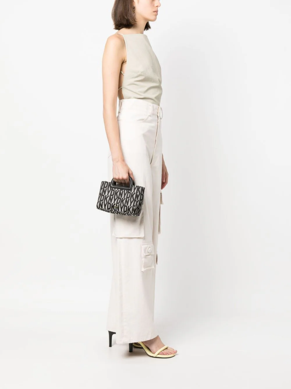 Drew Th Cbody Mini El Ve Omuz Çantası-Siyah - DKNY