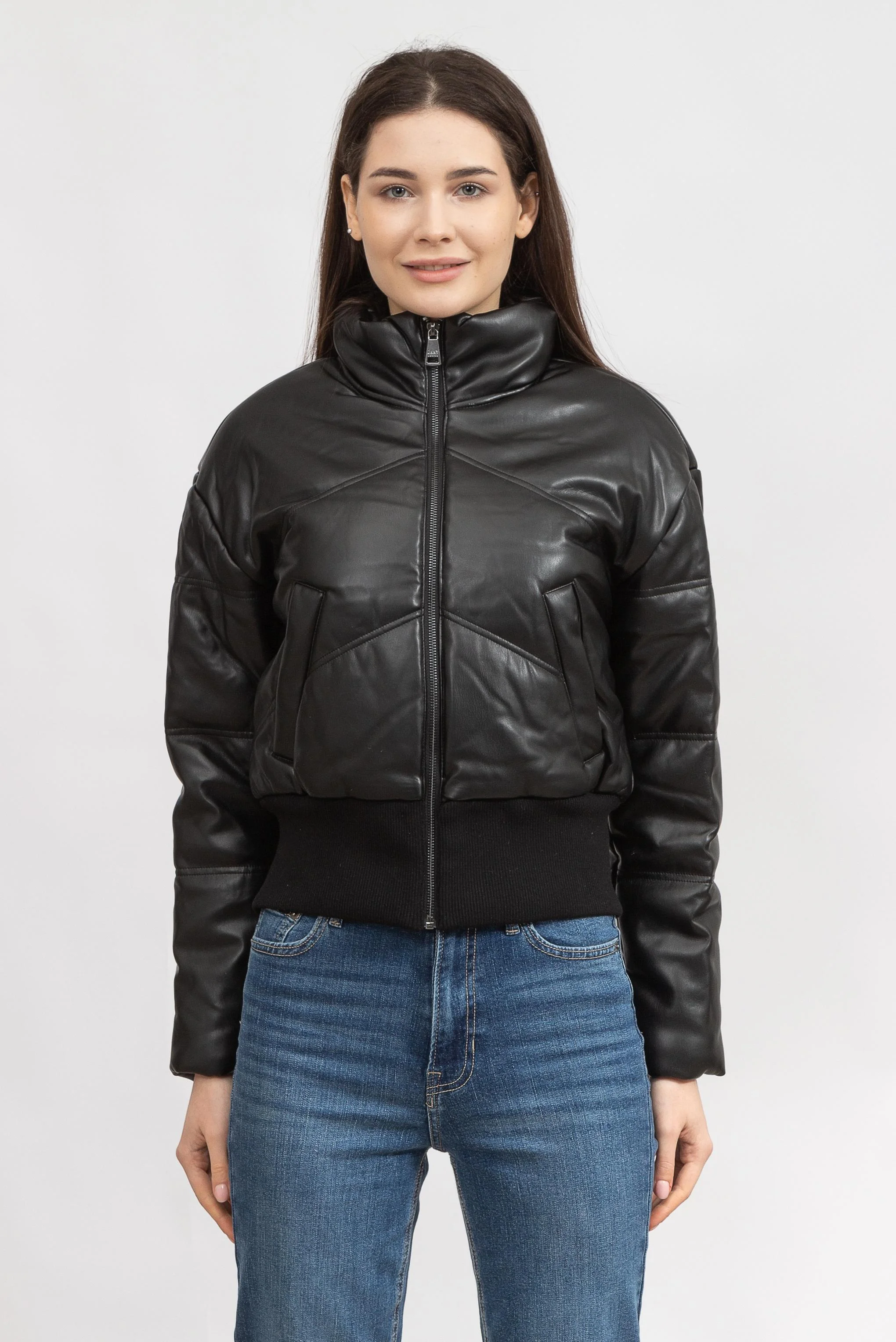 Puffer Kadın Mont-Siyah - DKNY