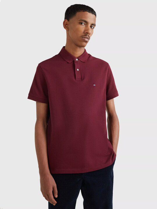 Erkek 1985 Regular Polo Polo T-Shirt-Bordo 