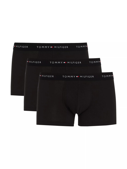 Erkek 3 Lü Wb Trunk Boxer-Siyah - Tommy Hilfiger