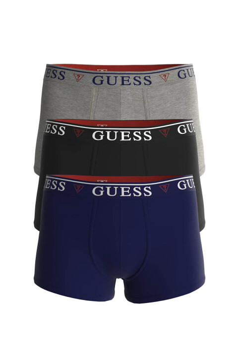 Erkek 3'lü Brian Hero Boxer - Mix - Guess