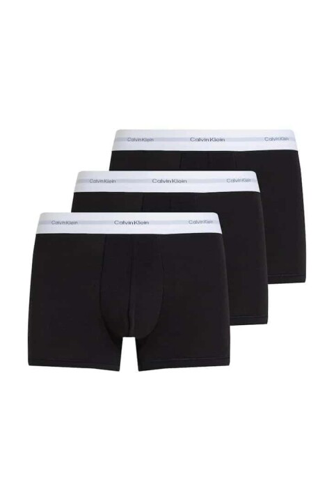 Erkek 3'lü Paket Trunk Boxer - Siyah - Calvin Klein