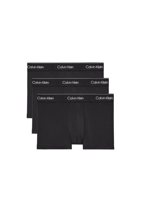 Erkek 3'lü Paket Trunk Boxer - Siyah 