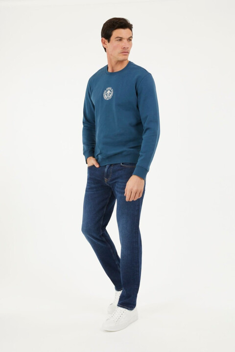 Erkek Angels Denım Pantolon - Lacivert - Guess