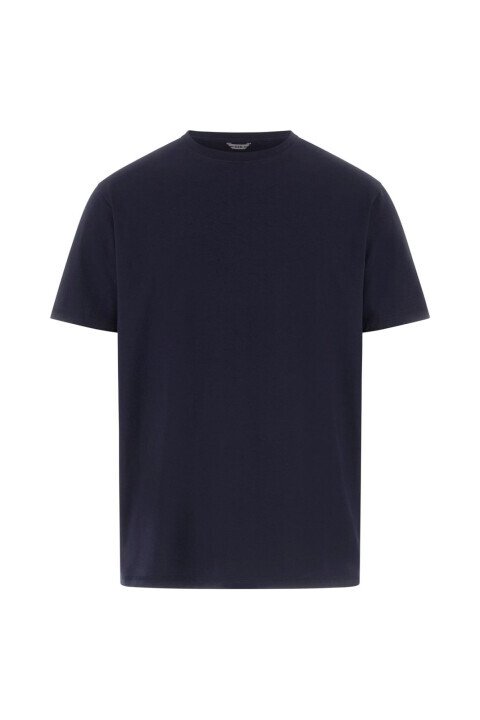 Erkek Arm Modal Karışımlı Regular Fit T-Shirt - Lacivert - Guess