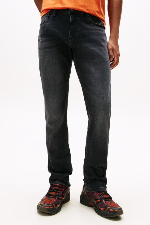 Erkek Austın Slim Tprd Kot Pantolon - Siyah 