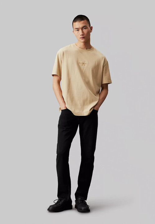 Erkek Authentıc Straıght Jean Pantolon-Siyah - Calvin Klein