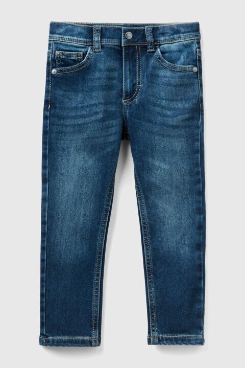 Erkek Bebek Denim Pantolon - Mavi - Benetton