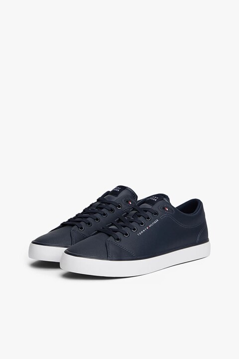 Erkek Bileksiz Vulkanize Sneaker - Lacivert 