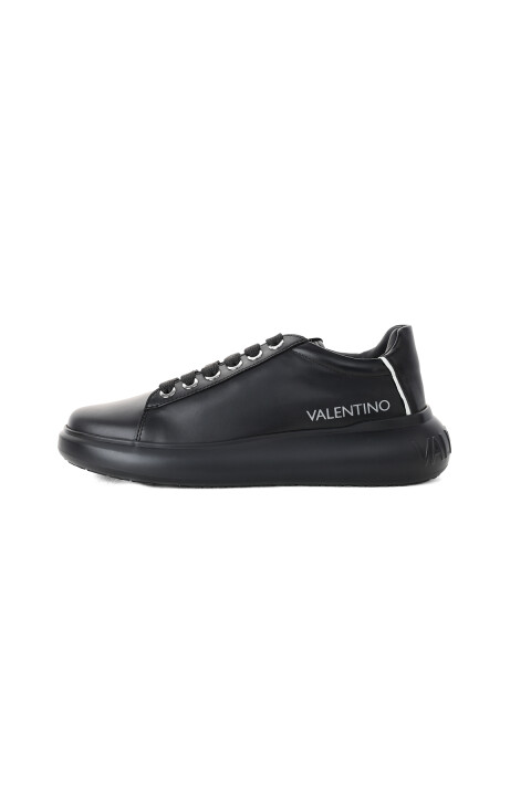 Erkek Bounce S Hakiki Deri Sneaker - Siyah - Valentino