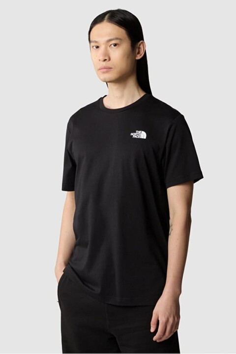 Erkek Box Logo T-Shirt - Siyah - The North Face