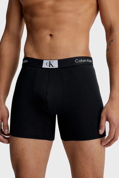 Erkek Boxer Brıef 3'Lü Underwear Boxer - Siyah - Calvin Klein