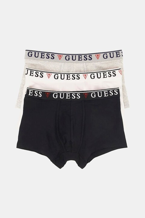 Erkek Brian Hero 3'lü Boxer - Çok Renkli - Guess
