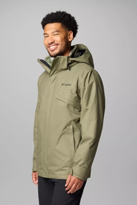 Erkek Bugaboo III Fleece Interchange 3 in 1 Mont - Çağla Yeşili - Columbia