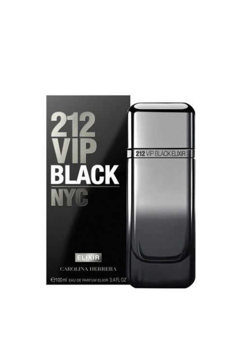 Erkek Carolina Herrera 212 VIP Men Black Elixir Siyah Lavanta ve Vanilya Notalı EDP 100ml - Carolina Herrera