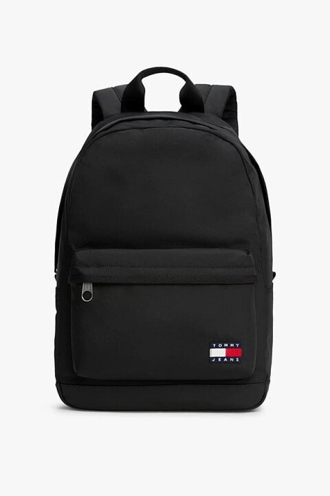 Erkek Cepli Klasik Sırt Çantası - Siyah - Tommy Hilfiger