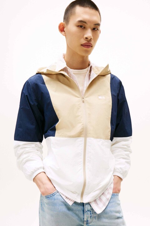 Erkek Chicago Windbreaker Mont - Çok Renkli 