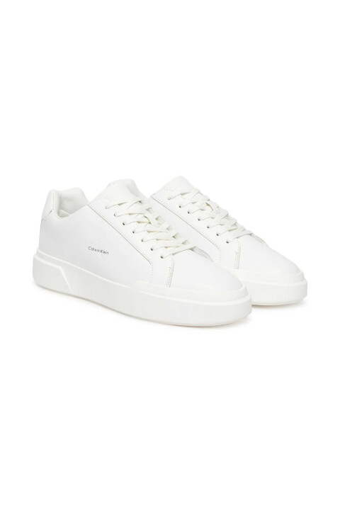 Erkek Chunky Cupsole Kalın Tabanlı Sneaker - Ekru 