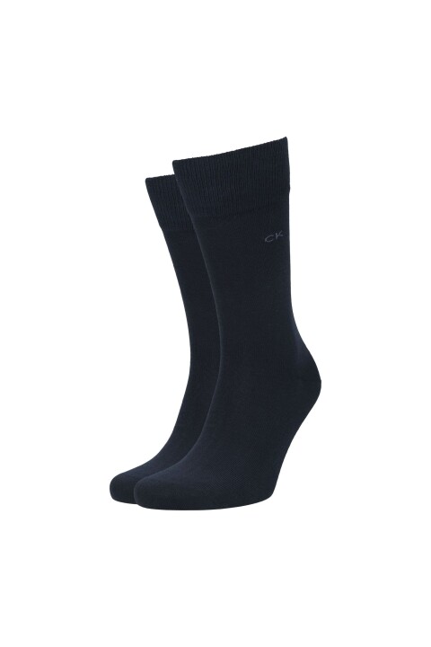 Erkek Ck 2'li Çorap - Lacivert - Calvin Klein