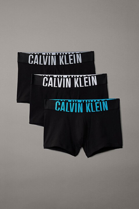 Erkek Ck 3'lü Paket Trunk Boxer Seti - Siyah - Calvin Klein