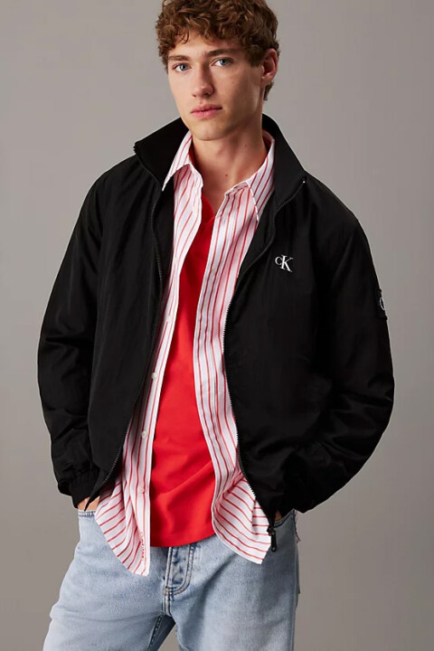 Erkek Ck Harrington Dolgusuz Ceket - Siyah - Calvin Klein