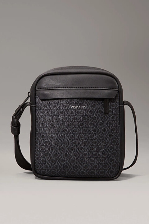 Erkek Ck Logo Reporter Çanta - Siyah - Calvin Klein