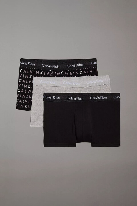 Erkek Ck Low Rise Trunk 3'lü Boxer - Mix - Calvin Klein