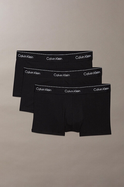 Erkek Ck Low Rise Trunk 3'lü Boxer - Siyah - Calvin Klein