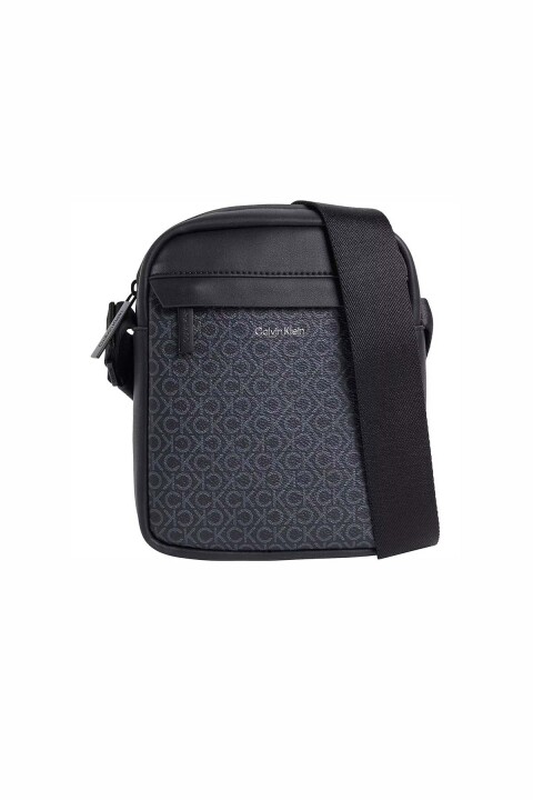 Erkek Ck Must Mono Logo Omuz Çantası - Siyah - Calvin Klein