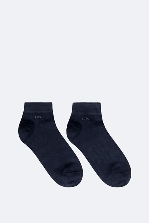 Erkek Ck Quarter 2'li Çorap - Lacivert - Calvin Klein